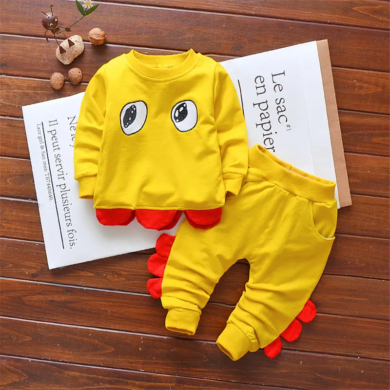 baby boys clothing sets cartoon casual sport suit Toddler boy tracksuit children sportwear for