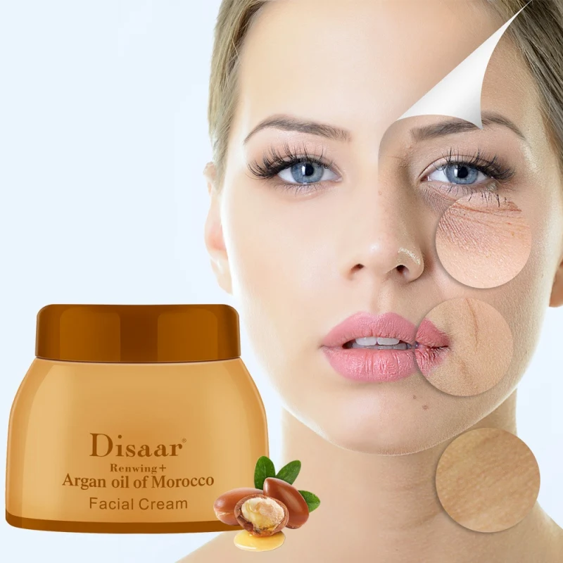 Argan Oil Cream Repair Lighten Blemish 50g Face Cream Serum Skin Care Anti-aging Lifting Firming Face Smooth Cream