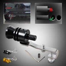 

1x New Car Size L Turbo Sound Whistle Muffler Exhaust Pipe Auto Blow-off Valve Simulator for Ford Honda Nissan Toyota Volkswagen