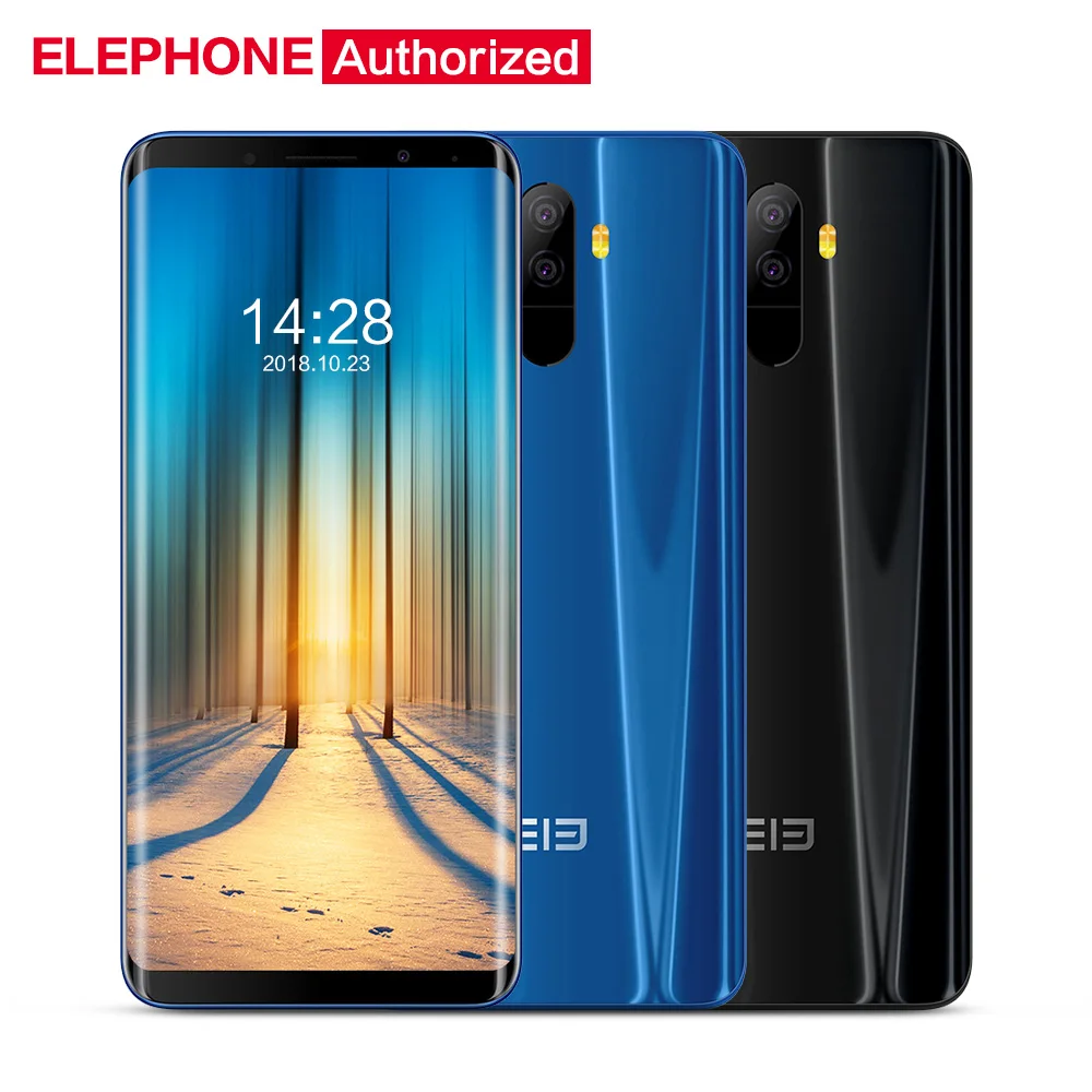 Elephone U смартфон 4G Face ID 5 99 дюймов 18:9 FHD Экран мобильного телефона Android 7 1 MTK6763