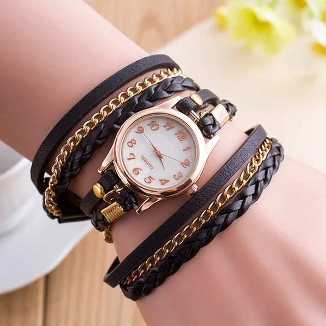 Boho Style Watches Women 2017 Fashion Wrap Around Bracelet Watch Synthetic Leath Boho Style Watches Women 2017 Fashion Wrap Around Bracelet Watch Synthetic Leath