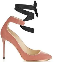 ballerina lace up heels