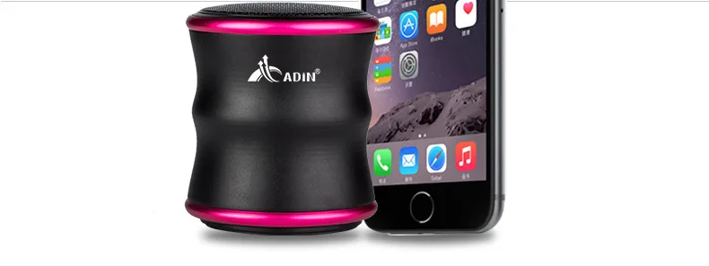 ADIN Hifi Bluetooth Vibration Speaker NFC Aluminum Speaker Call FM TF Speakers Outdoor Sport Subwoofer for Bluetooth Devices (34)