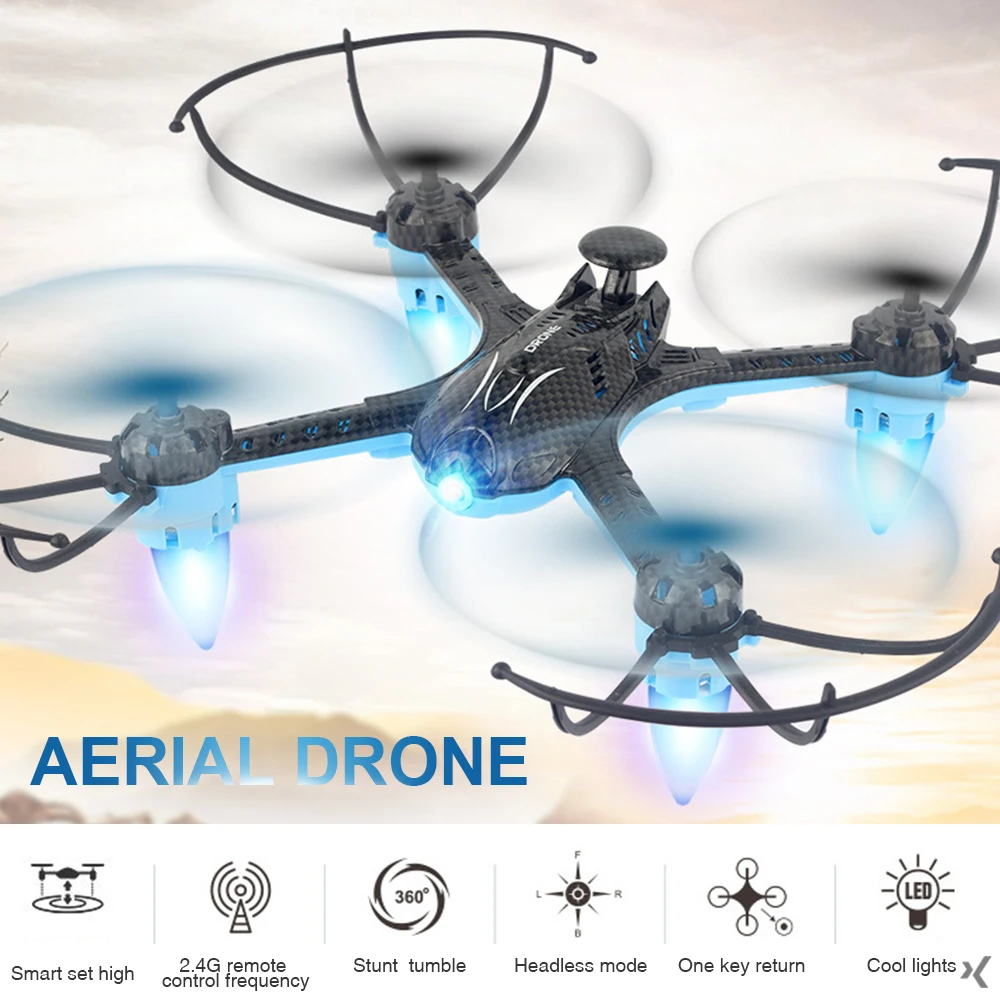 

H235 RC Drone WIFI FPV with 0.3MP 480P HD Camera 2.4Ghz Gyro APP Control 3D Roll Headless Mode Uav Quadcopter