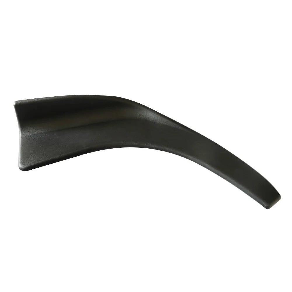 

504# Universal Car Front Body Shovel Deflector Spoiler Lip Splitter Diffuser Bumper Canard Body Shovels ABS 2Pcs