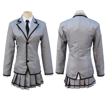 

Assassination Classroom Ansatsu Kyoushitsu Kaede Kayano Cosplay Costume Kataoka Megu Full Set School Uniform (Jacket+Skirt+Tie