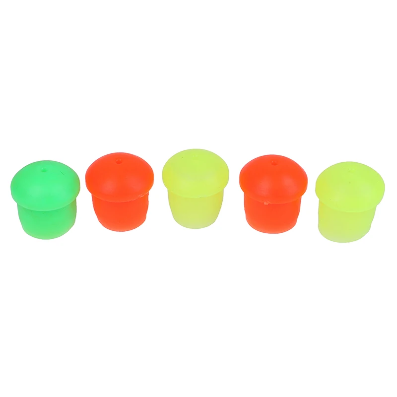 5Pcs Silicone Fishing Rod Protective Net Tube Cover Sleeve Fishing Rod Protective