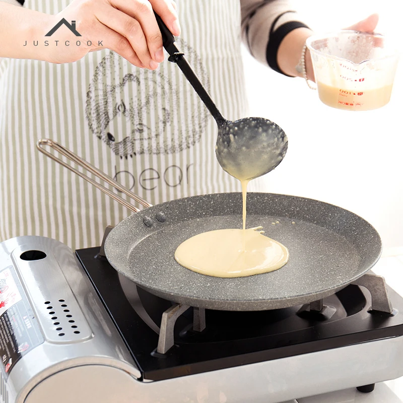 Justcook 20/24/28 см сковорода антипригарное покрытие сковороды гриль Яйцо Сковорода для блинов посуда Пособия по