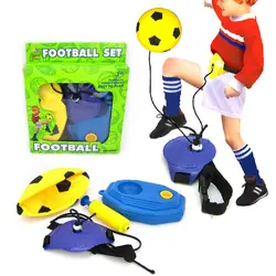Детская Портативный надувные Футбол набор игрушек открытый малыш веселой игры в футбол Gift-M35