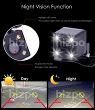 CCD HD night vsion car rear view camera rear monitor system parking aid for Universal reverse camera rear view camera waterproof