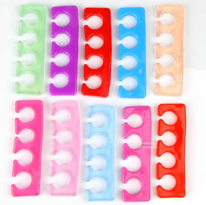 Silicone Nail Toe Separator 2pcs for toe separators,toe corrector,toe spreader,finger toe separator,toe protectors