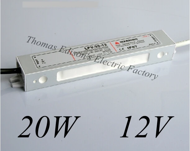 

DIANQI waterproof power supply 20w 12V power suply 12v 20w ac dc converter good quality water proof