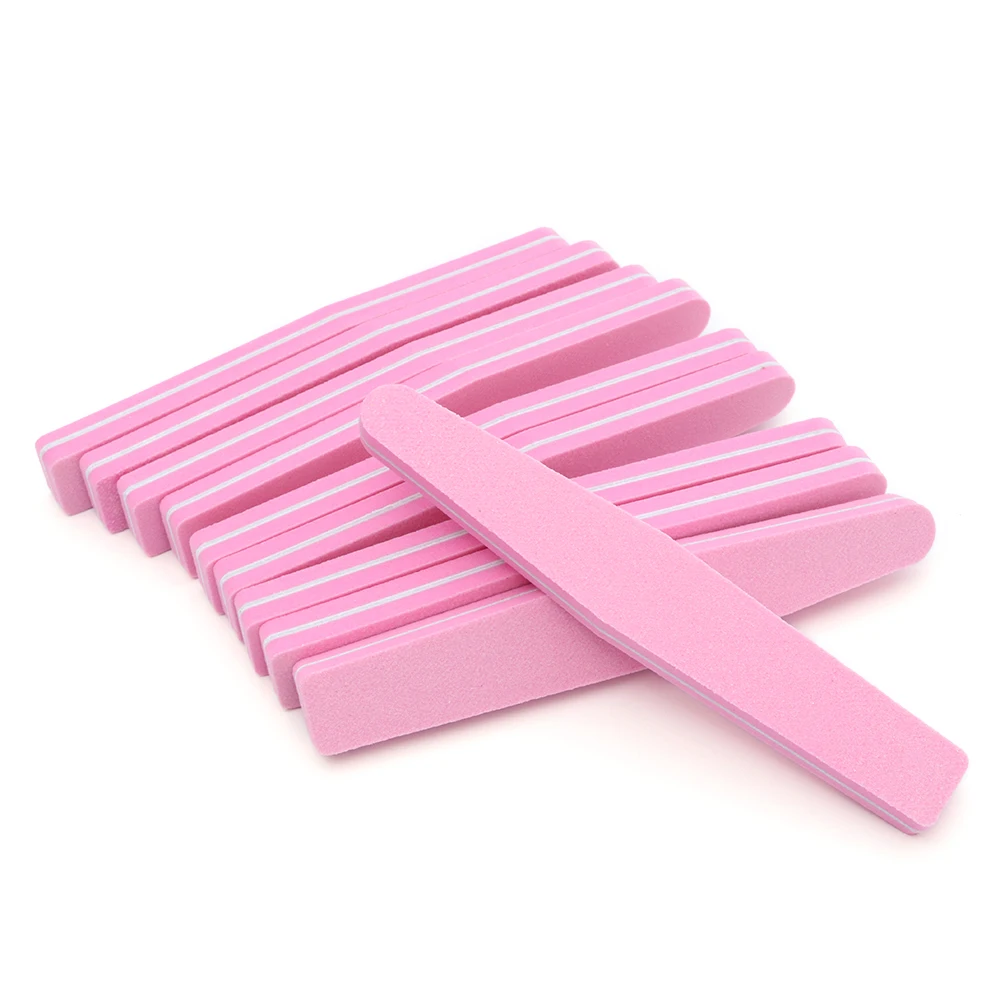 Полная красота розовый лак для ногтей Губка пилки УФ гель полировка шлифовальные инструменты 3 шт./10 шт. маникюрный набор для шлифовки ногтей пилки наборы CH832