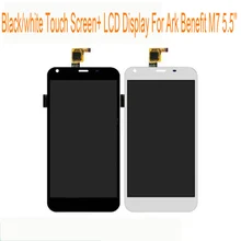 Black White Touch Screen+LCD Display For ARK Benefit M7 5.5″ Digitizer Senor Touch Panel Mobile Phone Assembly Replacements