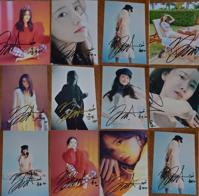 

hand signed SNSD Yoona autographed photo 5*7 A WALK TO REMEMBER K-POP 11 versions 69I