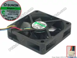 SUNON kde0506phv1 DC 5 В 0,6 Вт 60x60x15 мм Сервер площади вентилятора