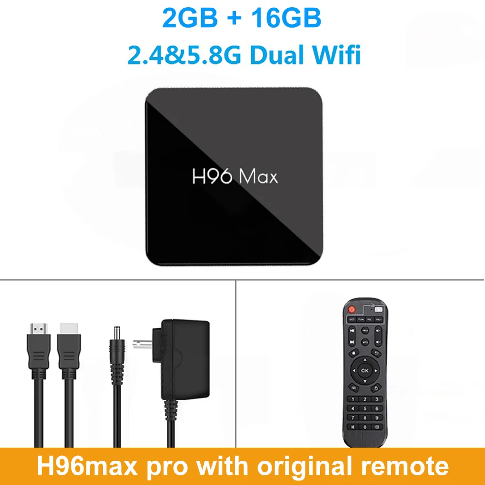 LEMADO H96 MAX X2 tv Box Android 9,0 Amlogic S905X2 поддержка 4K X 2K 60fps HDMI 2,1 Netflix Youtube H96 MAX X2 Smart tv Box - Цвет: 2G 16G