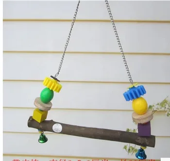 

The parrot supplies bird toys chinchilla fruit swing swing parrot station elevated bar ladder 25cm