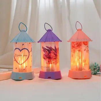 

Christmas giftVintage Christmas LED Lantern Decoration Hanging Candlestic Lanternk Christmas Xmas Gift Party Supplied Ornaments