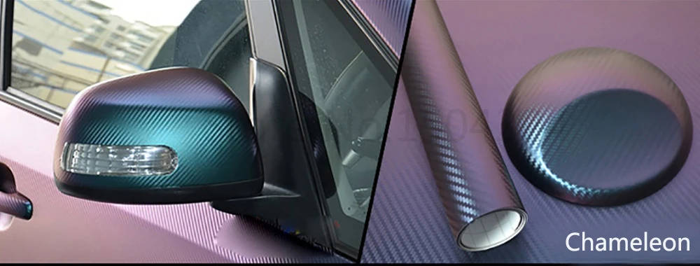 30cmx100cm Chameleon 3D Carbon Fiber Vinyl Film Auto Car Sticker Truck Motorcycle Phone Car Styling Decoration Wrapping Decal car number plate