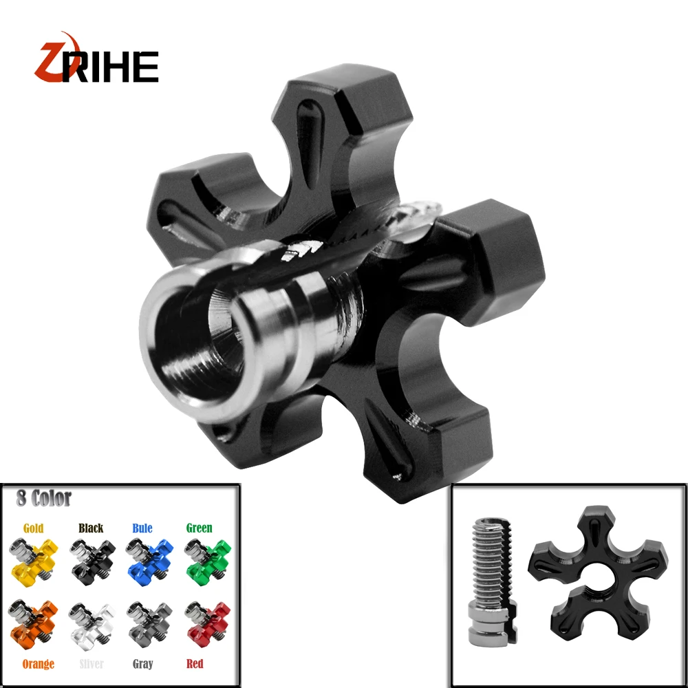 M8/M10 Motorcycle Accessories Clutch Cable Wire Adjuster For HONDA CB650f Crf 230/250/450 Dio