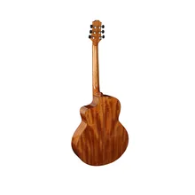 Дюймов 41 дюймов Акустическая гитара, высококлассная ручная работа AA уровень ель шпон, красное дерево сторона, guita