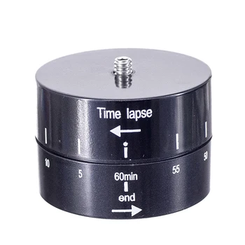 

For Mobile Phone Time Lapse 360 Degree Auto Rotate Camera Tripod Head Base 360 TL Timelapse For Gopro Camera SLR
