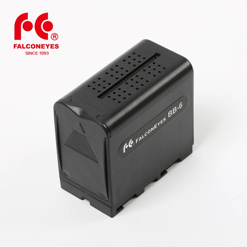 Falcon Eyes 6 шт. AA батарейный блок питания работает как NP-F970 светодиодный светильник для панели или монитора YN300 II DV-160V BB-6