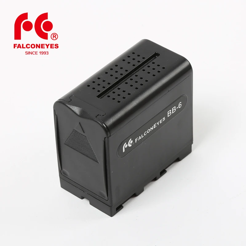 

Falcon Eyes 6pcs AA Battery Pack Power Work like NP-F970 for LED VIDEO LIGHT Panel or Monitor YN300 II DV-160V BB-6