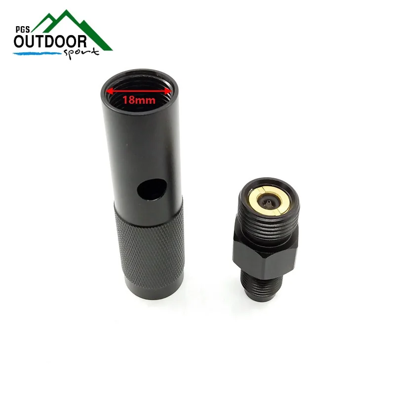 New Quick Change 12g CO2 Cartridge Adapter with 88g Bottle Threads for Airforce Airsoft Air Gun Rifle New Quick Change 12g CO2 Cartridge Adapter with 88g Bottle Threads for Airforce Airsoft Air Gun Rifle