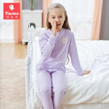 

Tinsino Children Girls Autumn Pajama Sets Girl Long Sleeve Pajamas Spring Sleepwear Clothing Kids Winter Underwear Home Clothes
