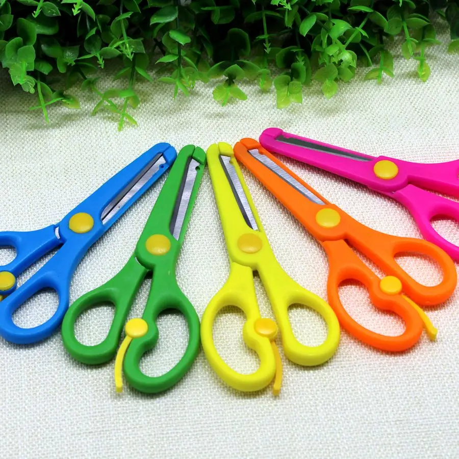 scissors Plastic small scissors children primary school students hand