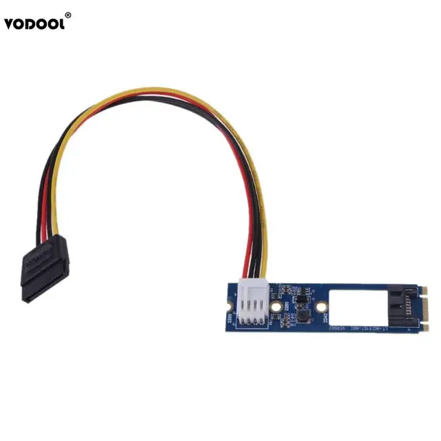 Cheap VODOOL M.2 NGFF SATA To 7Pin SATA M2 To SATA PC Converter Expansion Riser Card Adapter With Connection Cable Computer Components Cheap VODOOL M.2 NGFF SATA To 7Pin SATA M2 To SATA PC Converter Expansion Riser Card Adapter With Connection Cable Computer Components