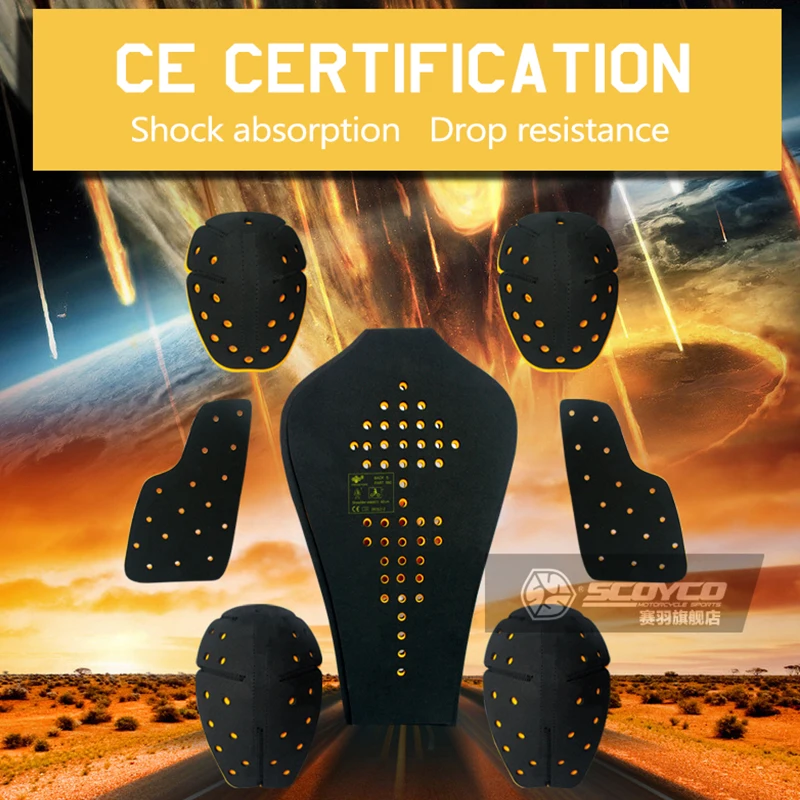 Защитное снаряжение Scoyco AM03 для мотокросса мягкое защитное аксессуары CE|protective
