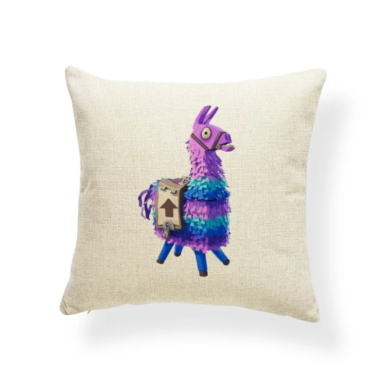 Animal Alpaca цветок чехол для подушки кактус вечерние ламы Подушка Чехол тропический