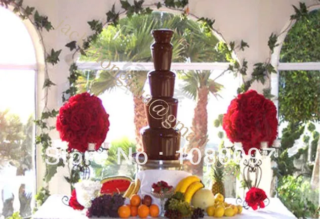 103cm Height 7 tiers Wedding Commercial Chocolate Fountain Chocolate Fountain Machine melting furnace chocolate melter