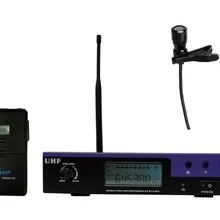 Bolymic один 100 каналов УВЧ Беспроводной Радио петличный клип на петличный микрофон Системы