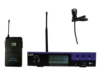 

Bolymic Single 100 Channel UHF Wireless Radio Lavalier Clip on Lapel Microphone System