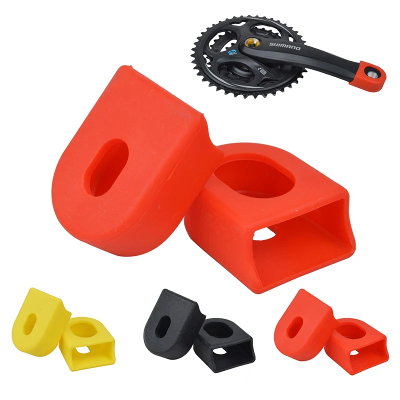 Mtb جبل دراجة ألياف الكربون الطريق الدراجة الثابتة والعتاد crankset كرنك غطاء حامي القضية غطاء ل sram شي ما لا دراجة أجزاء
