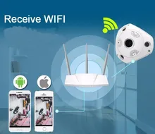 Wifi IP Wide Angle VR Camera Wireless 3MP HD Smart 360 Degree Fishey Panoramic Network CCTV Security Home Surveillance Cam