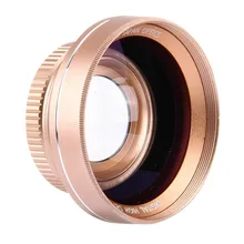 0.65X Wide Angle 37mm Macro Lens Hood Case Cap For GoPro HERO4 Session HERO3+ Xiaoyi Sport Action Camera Go Pro Accessories