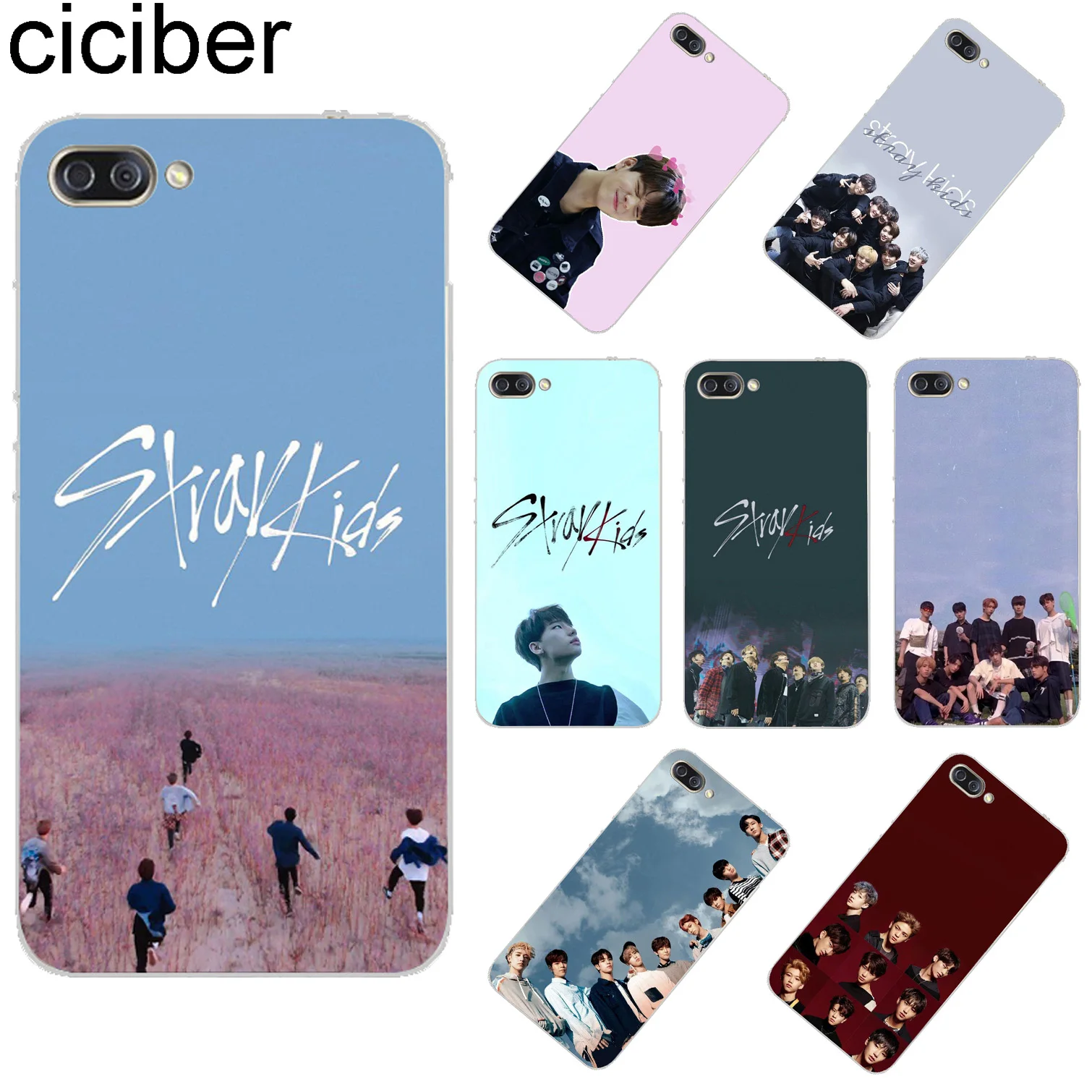 

ciciber For ASUS ZenFone 5 4 3 3S Max Plus Laser Deluxe Selfie Pro Z Q Lite Soft TPU Phone Cases Stray Kids Fundas Coque Capa