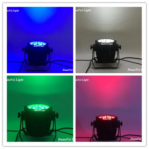 12 шт./лот LED Par свет Открытый 24x18 Вт dmx led par wash rgbwa uv 6in1 ip 65 24 | Лампы и освещение