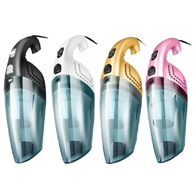 

2018 Wired Portable Car Vacuum Cleaner DC 12V 120W Handheld Mini Super Suction Wired Wet And Dry Dual Use Vaccum Cleaner For Car