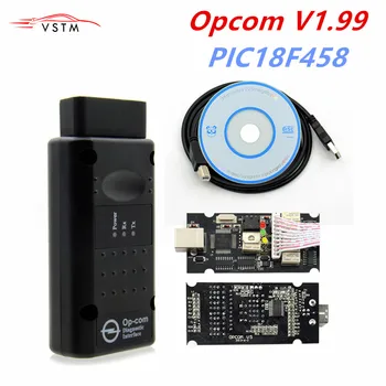 

OP COM v1.99 V1.59 1.70 1.781.95 with PIC18F458 Chip Diagnostic Tool OpCom Can Bus Diagnostic Tool for opel