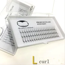 HBZGTLAD L Curl 0,07 мм 1 шт./лот норковые накладные ресницы 5D Camellia ресницы для наращивания Индивидуальные ресницы ручной работы