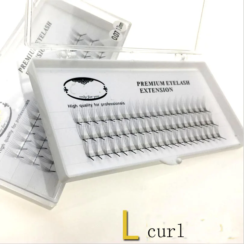 HBZGTLAD L Curl 0 07 мм 1 шт./лот норковые накладные ресницы 5D Камелия для наращивания