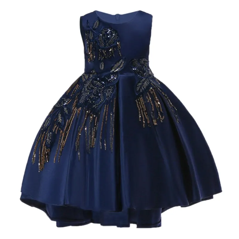 

AmzBarley Baby Girls Formal Dress kids Flower Lace Wedding Party Tutu Dresses Princess Ball gown Children Summer Clothing