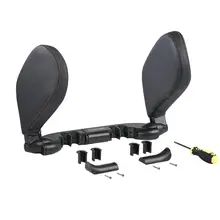 Автомобильный задний подголовник автомобиля со спиральными аппаратами боковая защита шейного позвонка подушка для шеи детское безопасное кожаное сиденье автомобиля U-Shap