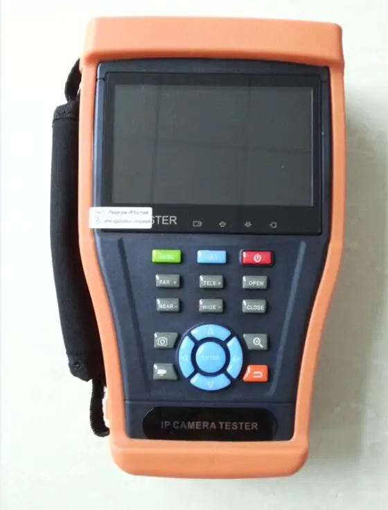 

4.3'' display CCTV IPC AHD CVI TVI combined Camera tester,multifunction HD combined onvif ip camera tester